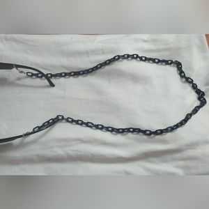 31" Dark Blue Allergy Friendly Glasses Chain